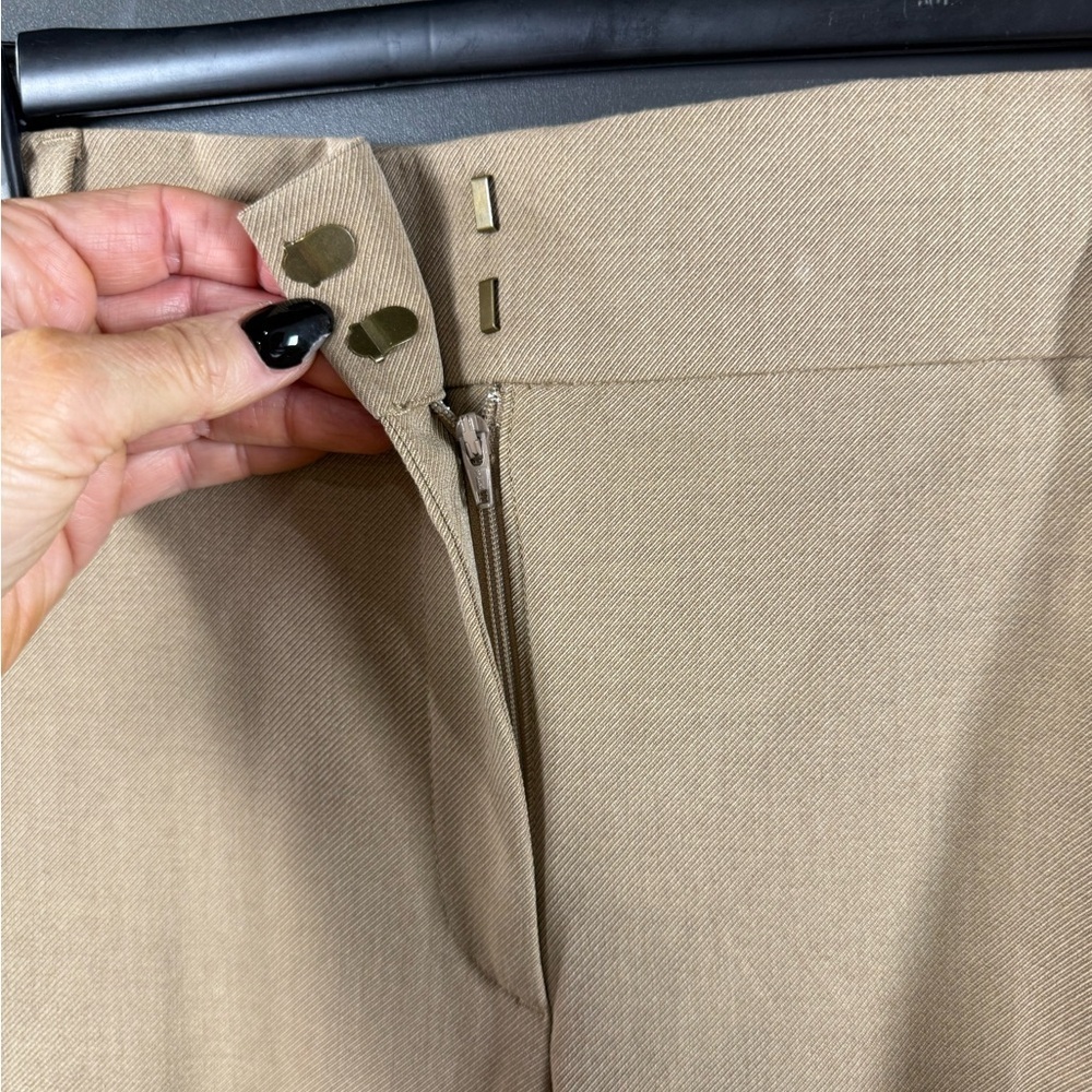 LOFT Tailored Tan Trousers Women’s 16S Office NWT! - Picture 4 of 10